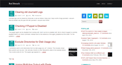 Desktop Screenshot of blog.redbranch.net